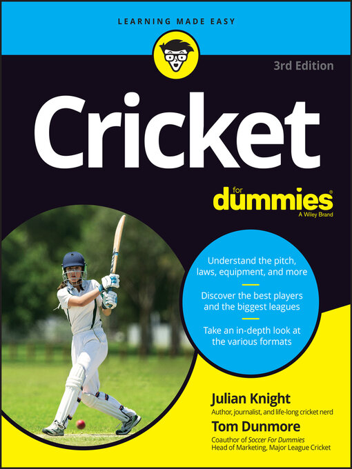 Title details for Cricket For Dummies by Julian Knight - Available